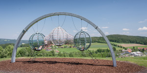 Beitragsbild des Blogbeitrags Kletterspaß im Motorikpark in St. Corona am Wechsel