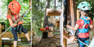 Beitragsbild des Blogbeitrags Ausflugstipps für kletterbegeisterte Kinder im Kindergartenalter
