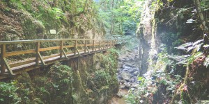 Beitragsbild des Blogbeitrags Spaziergang durch die Johannesbachklamm in Würflach 