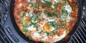 Beitragsbild des Blogbeitrags Shakshuka – Die israelische Köstlichkeit