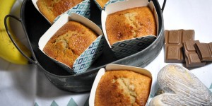 Beitragsbild des Blogbeitrags Schoko-Bananen-Muffins so köstlich einfach! 