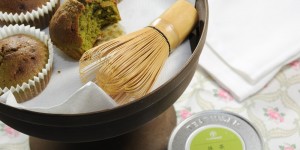 Beitragsbild des Blogbeitrags Matcha Muffins – die grüne Kraft