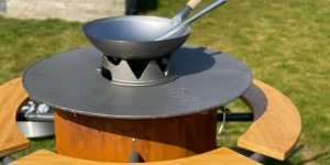 Beitragsbild des Blogbeitrags Bandit Fireplace von Moesta BBQ – Unboxing & Aufbau