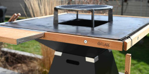 Beitragsbild des Blogbeitrags FLARE Grill – die Outdoor Feuerküche 