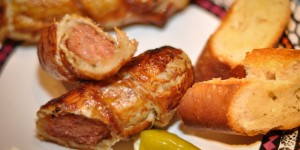 Beitragsbild des Blogbeitrags Käsegriller im Schlafrock