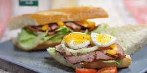 Beitragsbild des Blogbeitrags Pastrami Sandwich New York City Style