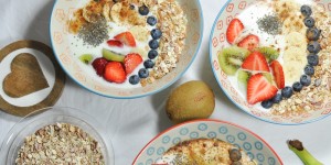 Beitragsbild des Blogbeitrags Joghurt Bowl – gestärkt in den Tag starten!