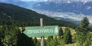 Beitragsbild des Blogbeitrags Der Zirbenweg, drei Männer und eine Prinzessin auf der Erbse