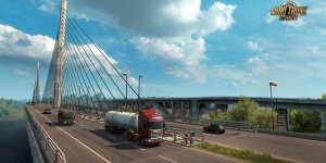 Beitragsbild des Blogbeitrags Euro Truck Simulator 2 - Heavy Cargo Edition bringt beeindruckende Schwergewichte auf die Straße 