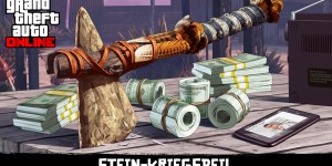 Beitragsbild des Blogbeitrags GTA Online: Stein-Kriegsbeil jetzt freischalten für Red Dead Redemption 2 