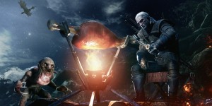 Beitragsbild des Blogbeitrags Geralt von Riva aus The Witcher 3: Wild Hunt wird zu einem Teil von Monster Hunter: World 