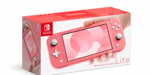 Beitragsbild des Blogbeitrags Nintendo Switch Lite im Farbton Koralle erscheint diesen Frühling 