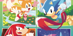 Beitragsbild des Blogbeitrags IDW Publishing würdigt SEGAs blauen Wirbelwind mit dem Sonic the Hedgehog 30th Anniversary Comic Book Special