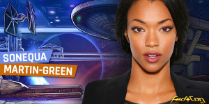 Beitragsbild des Blogbeitrags Captain Michael Burnham, erster Offizier der USS Discovery, beehrt die FedCon 29