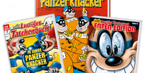Beitragsbild des Blogbeitrags Verbrecherbande landet Coup: Die Panzerknacker werden 70