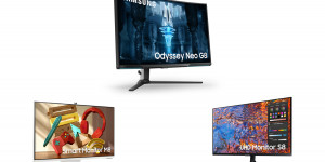 Beitragsbild des Blogbeitrags Samsung präsentiert Monitor-Neuheiten auf CES 2022