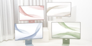 Beitragsbild des Blogbeitrags Samsung Electronics präsentiert neue elegante Smart Monitor-Serie M8
