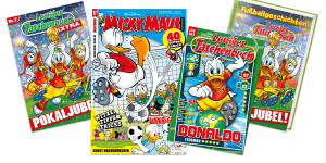 Beitragsbild des Blogbeitrags Anpfiff für Donald Duck: Die Fußball-WM findet auch in Entenhausen statt