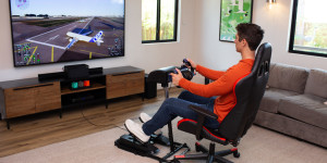 Beitragsbild des Blogbeitrags VelocityOne Stand | Halterung für Flugsimulator-Hardware von Turtle Beach ab sofort erhältlich 
