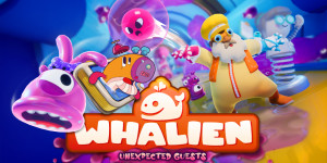Beitragsbild des Blogbeitrags Whalien - Unexpected Guests erscheint am 24. Januar für PC 