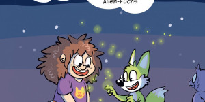 Beitragsbild des Blogbeitrags Lisa und Lio – Das Mädchen und der Alien-Fuchs, Band 2 ist da!