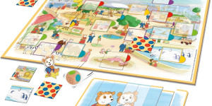 Beitragsbild des Blogbeitrags Bobo im Zoo | Neues Such- und Merkspiel von Schmidt Spiele