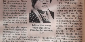 Beitragsbild des Blogbeitrags Was der Mainstream verschweigt: Präsident Duterte, Philippinen