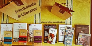 Beitragsbild des Blogbeitrags Literatur & Schokolade
