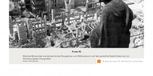 Beitragsbild des Blogbeitrags Der Untergang der sächsischen Barockresidenz Dresden, 13. Februar 1945