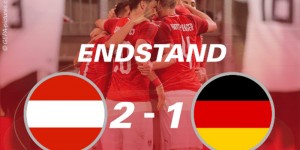 Beitragsbild des Blogbeitrags WM-Vorbereitung: Österreich schlägt Deutschland 2:1 