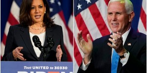 Beitragsbild des Blogbeitrags Der Schlagabtausch in der zweiten Reihe: Die Debatte zwischen Pence und Harris #USA