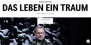 Beitragsbild des Blogbeitrags Das Leben ein Traum oder Wiener Surrealität im Zugabteil #Burgtheater 