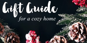 Beitragsbild des Blogbeitrags Christmas Gift Guide for a cozy home