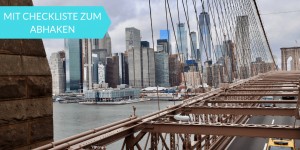 Beitragsbild des Blogbeitrags New York Städtereise planen: Tipps und Wissenswertes für deinen Erstbesuch