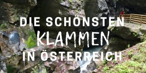 Beitragsbild des Blogbeitrags Die 5 schönsten Klammen in Österreich