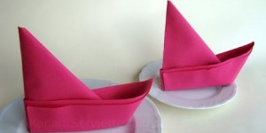 Beitragsbild des Blogbeitrags Tischdekoration Serviettenboote