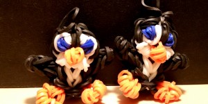 Beitragsbild des Blogbeitrags Pinguine aus Loom-Bändern