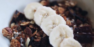 Beitragsbild des Blogbeitrags HOMEMADE GRANOLA 