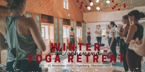 Beitragsbild des Blogbeitrags Winter Kurz-Wochenend Yoga Retreat in Oberösterreich