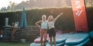 Beitragsbild des Blogbeitrags Recap: SUP-Yoga Brunch 08/21