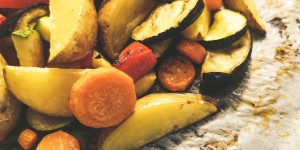 Beitragsbild des Blogbeitrags Schnell und gesund: knackiges Grillgemüse 